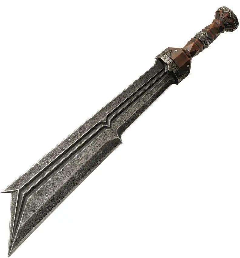 United Cutlery Fili Sword The Hobbit Prop Replica 25.5 Inch With Stonewash Blade - Collectors Display Piece by United Cutlery