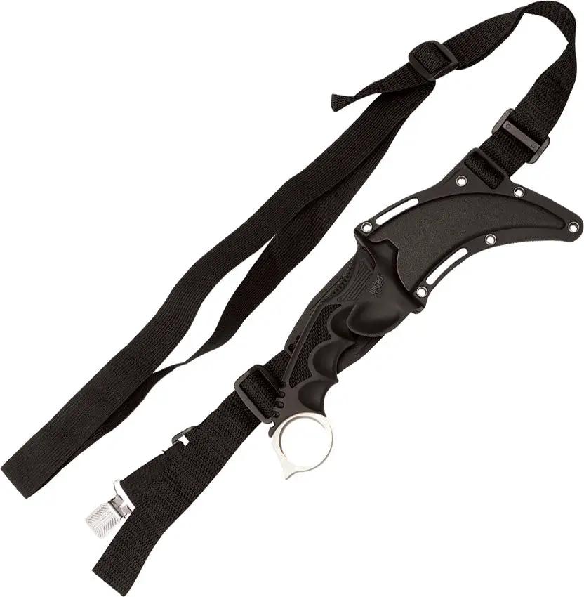 United Cutlery Honshu Karambit UC2977 - 4 Inch 7Cr13 Steel Blade With Rubber Grip Ring For Tactical Self-Defense by United Cutlery