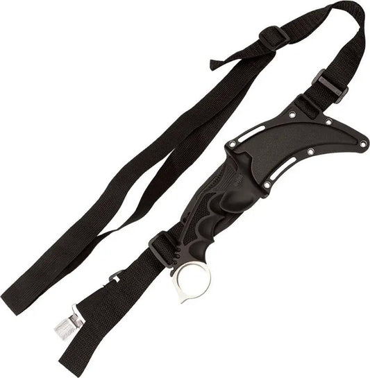 United Cutlery Honshu Karambit UC2977 - 4 Inch 7Cr13 Steel Blade With Rubber Grip Ring For Tactical Self-Defense by United Cutlery