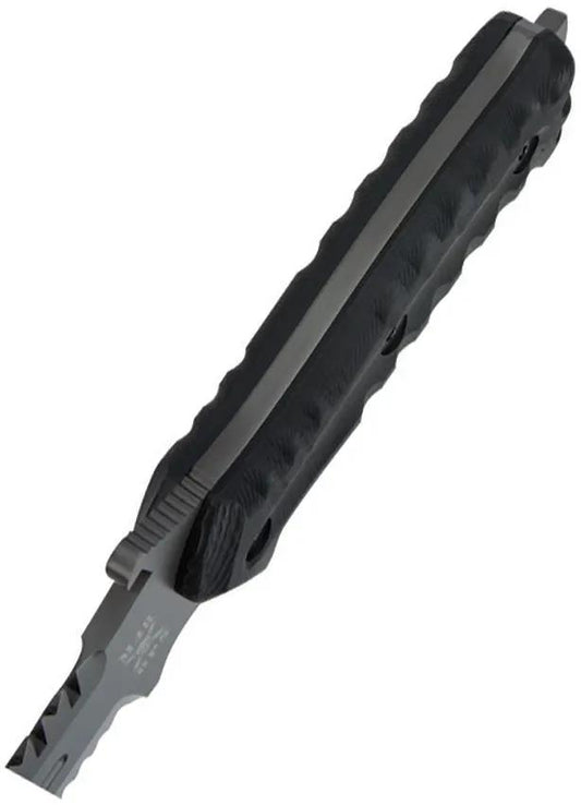 United Cutlery M48 OPS Combat Bowie Tactical Knife - Sawback TiNi Blade With Glass Breaker For Tactical Survival by United Cutlery