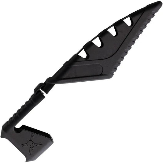 United Cutlery M48 Tactical War Hammer UC3095 - Breaching Tool With Spike End And Green FRN Grip by United Cutlery