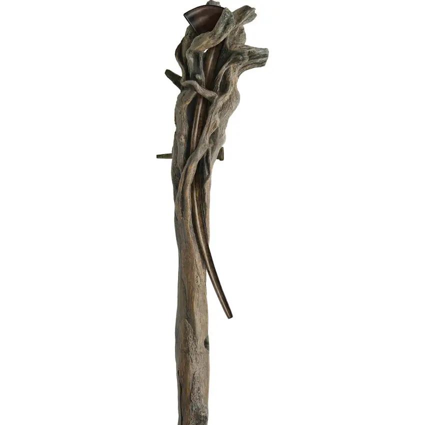 United Cutlery Gandalf Staff Replica 69 Inch Authentic Movie Prop Collectors Edition With Display by United Cutlery
