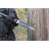 United Cutlery M48 Magnum Spear UC3137 - Survival Spear With 10 Inch Black Oxide Satin 2Cr13 Blade Aluminum Shaft by United Cutlery