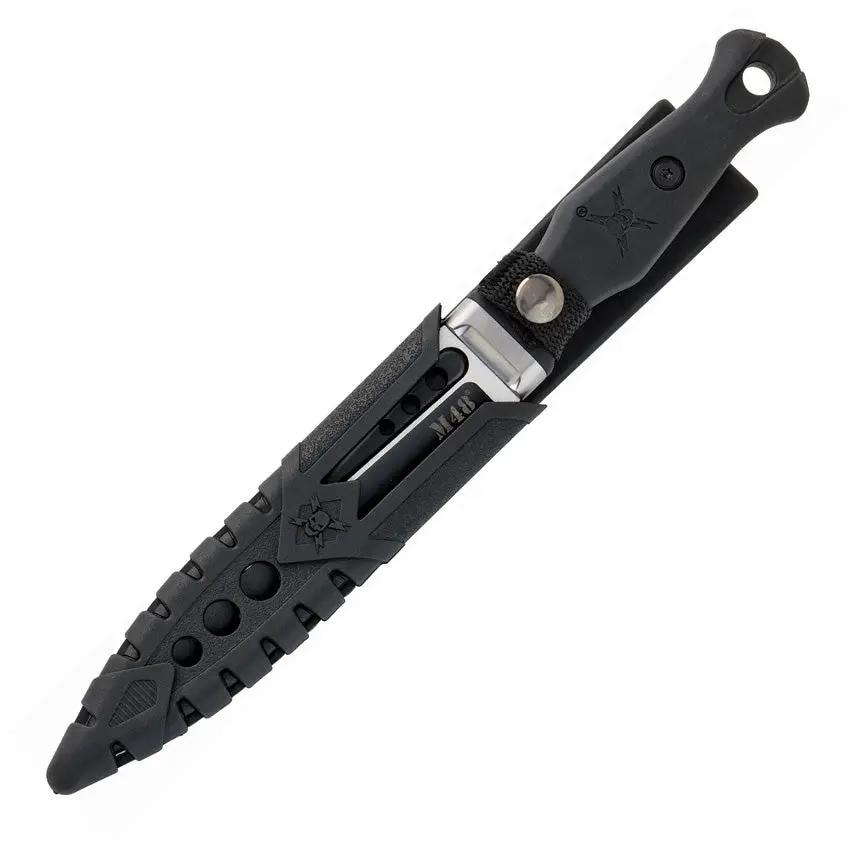 United Cutlery M48 Highland Sgian UC3154 - Satin 2Cr13 Blade With Black Oxide Finish Lanyard Hole Belt Sheath by United Cutlery