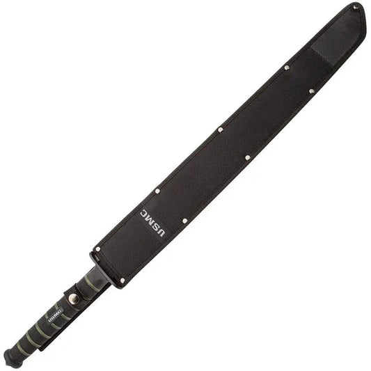 United Cutlery USMC Blackout Combat Sword UC3157 - Rugged Collectible With Glass Breaker And Rubber Grip 27.5 Inch by United Cutlery