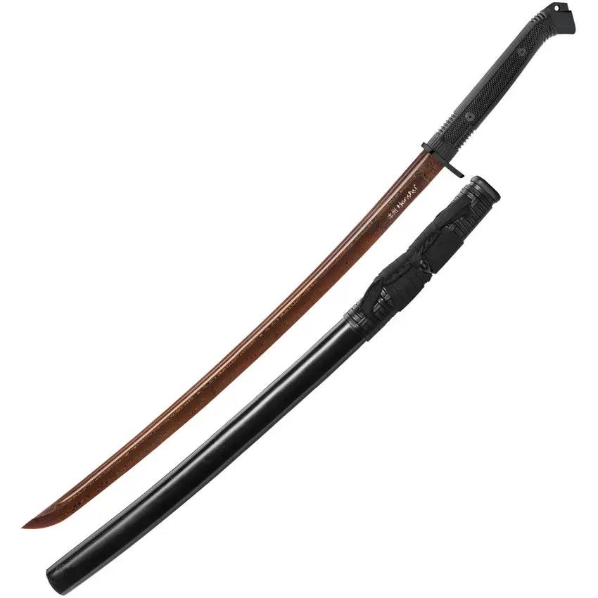 United Cutlery Honshu Black Damascus Katana UC3176D - Hellfire Damascus Blade For Collectors by United Cutlery