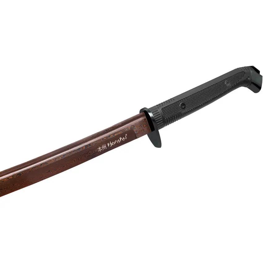 United Cutlery Honshu Black Damascus Katana UC3176D - Hellfire Damascus Blade For Collectors by United Cutlery
