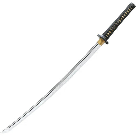 United Cutlery Shikoto Longquan Master Katana UC3193 - Hammer Forged T10 Blade With Hamon And 38 Inch Rayskin Handle by United Cutlery