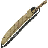 United Cutlery Black Ronin Tanto UC3272 - 26.5 Inch Overall Length With Black Stonewash Blade For Collectors by United Cutlery