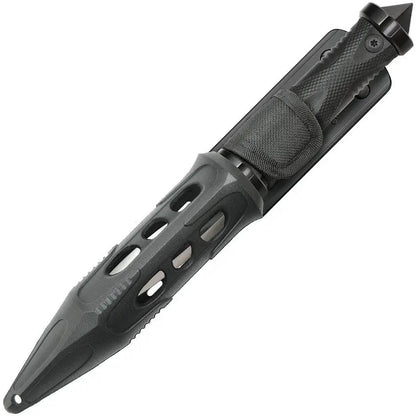 United Cutlery M48 Cyclone Boot Knife UC3287 - Fast Draw Survival Tool With Glass Breaker And Vortec Belt Sheath by United Cutlery