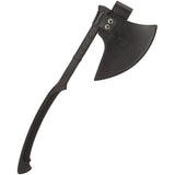 United Cutlery Honshu Karito Battle Axe UC3401 - 27 Inch Survival Axe With Satin Finish Head And Belt Sheath by United Cutlery
