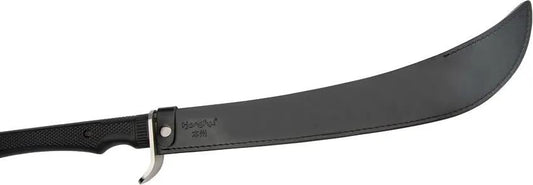 United Cutlery Honshu Naginata UC3402 - 67 Inch Polearm With 18 Inch 7Cr17MoV Blade, Textured EDM Handle, Leather Sheath by United Cutlery