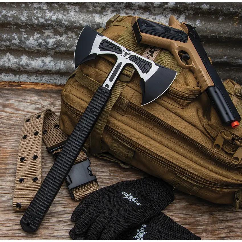 United Cutlery M48 Double Headed Hawk UC3429 - Tactical Axe For Collectors And Survivalists 15.75 Inch Overall by United Cutlery
