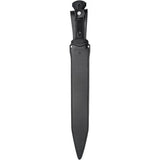 United Cutlery Honshu Midnight Gladiator Sword 25-In Black Blade TPR Handle For Collectors - Striking Midnight Aesthetic by United Cutlery
