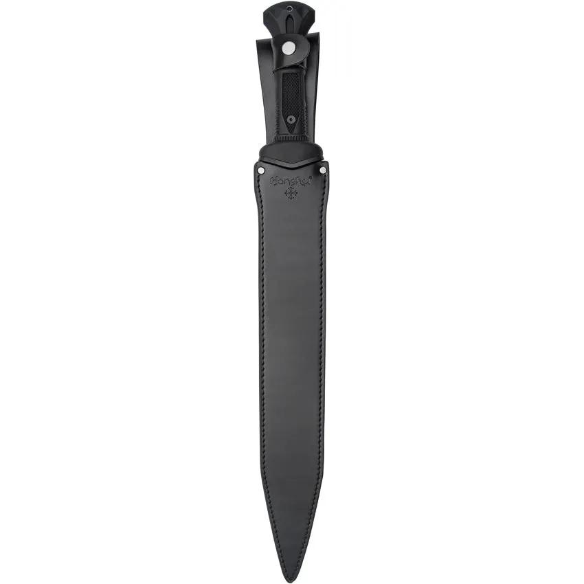United Cutlery Honshu Midnight Gladiator Sword 25-In Black Blade TPR Handle For Collectors - Striking Midnight Aesthetic by United Cutlery