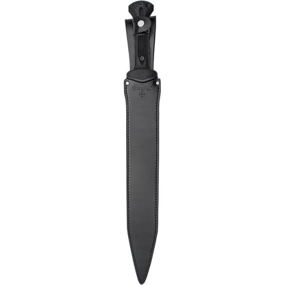 United Cutlery Honshu Midnight Gladiator Sword 25-In Black Blade TPR Handle For Collectors - Striking Midnight Aesthetic by United Cutlery