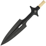 United Cutlery Colombian Warrior Spear Head UC3433 - 11 Inch Black Oxide SK5 Blade Custom Spear Point For Collectors by United Cutlery