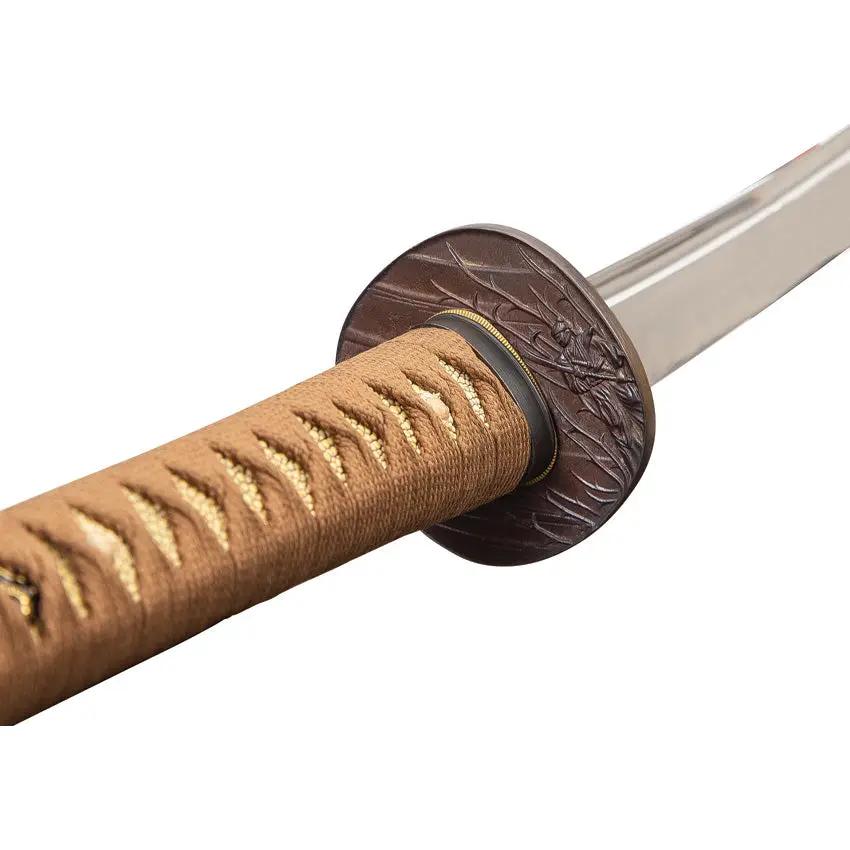 United Cutlery Shikoto Samurai Wakizashi Clay Tempered T10 Blade Authentic Collectors Edition Display Sword by United Cutlery