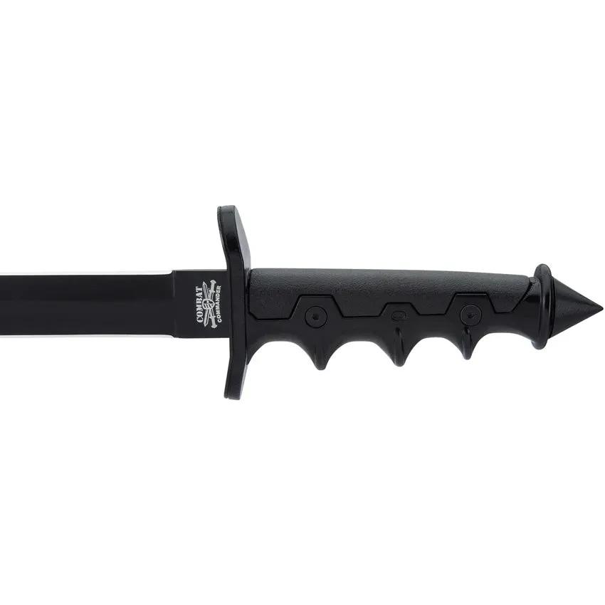 United Cutlery Combat Commander V42 Stiletto UC3448 - 13.38 Inch Double Edge Tactical Knife With Skull Crusher Pommel by United Cutlery