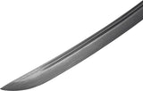 United Cutlery Honshu Sub Hilt Wakizashi UC3474D - Damascus Blade, Black TPR Grip, Wood Scabbard, Collectors Edition by United Cutlery