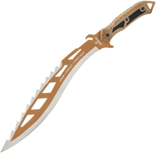 United Cutlery USMC Desert Ops Sawback Kukri UC3506 by United Cutlery