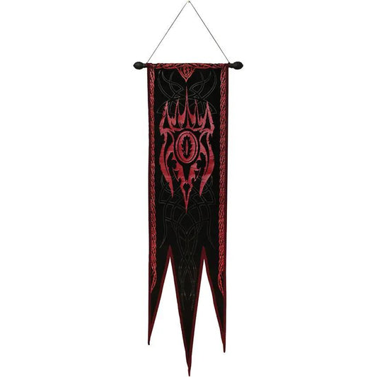 United Cutlery Mace Of Sauron Red Eye Edition 46.5 Inch Replica Prop - Dramatic Centerpiece For LOTR Collectors by United Cutlery