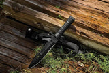United Cutlery USMC M-9 Combat Knife UC3531 - Tactical Sawback Serrated Blade For Collectors And Outdoor Enthusiasts by United Cutlery