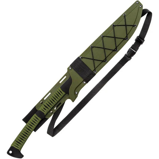 United Cutlery Marines Tak-Kana Sword UC3539 - Full Tang, Black Satin Blade, Cord Wrapped Handle For Collectors by United Cutlery