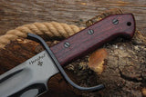 United Cutlery Honshu Pioneer UC3545 Bowie Knife - Full Tang 1075HC Blade For Outdoor Enthusiasts by United Cutlery