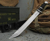 United Cutlery Honshu Sub Hilt Tanto UC3603 - 17.25 Inch Overall, 11.38 Inch Blade, Textured TPR Handle for Collectors by United Cutlery