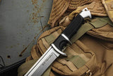 United Cutlery Honshu Sub Hilt Tanto UC3603 - 17.25 Inch Overall, 11.38 Inch Blade, Textured TPR Handle for Collectors by United Cutlery