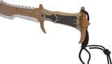 United Cutlery USMC Desert Ops Spartan Sword UC3625 - Full Tang With Glass Breaker And 600D Nylon Scabbard by United Cutlery