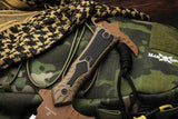 United Cutlery USMC Desert Ops Spartan Sword UC3625 - Full Tang With Glass Breaker And 600D Nylon Scabbard by United Cutlery
