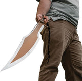 United Cutlery USMC Desert Ops Spartan Sword UC3625 - Full Tang With Glass Breaker And 600D Nylon Scabbard by United Cutlery