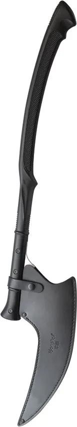 United Cutlery Honshu Thrusting Axe UC3628 - Long Reach 12 Inch Blade With 7Cr17MoV Steel And Black Rubber Handle by United Cutlery