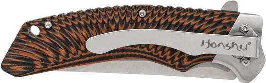 United Cutlery Honshu Sekyuriti Linerlock UC3634 - Premium D2 Blade G10 Handle Compact EDC Tactical Folding Knife by United Cutlery
