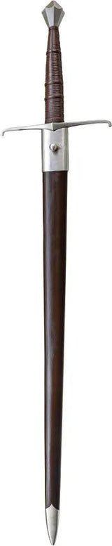 United Cutlery Honshu Italian Longsword UC3636 - Premium Collector Sword With Satin Blade And Leather Wrapped Handle by United Cutlery