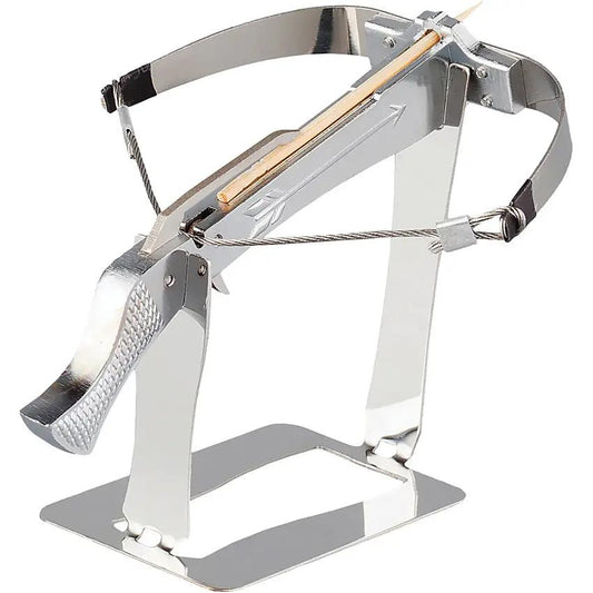 Uncommon Carry Bowman Mini Crossbow Silver BOW-S - Stainless Construction For Durable Performance by Uncommon Carry