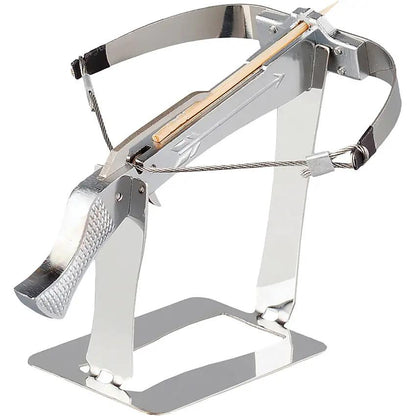 Uncommon Carry Bowman Mini Crossbow Silver BOW-S - Stainless Construction For Durable Performance by Uncommon Carry