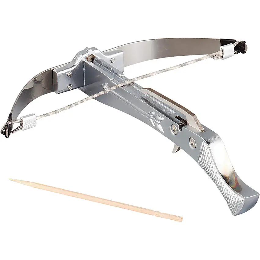 Uncommon Carry Bowman Mini Crossbow Silver BOW-S - Stainless Construction For Durable Performance by Uncommon Carry