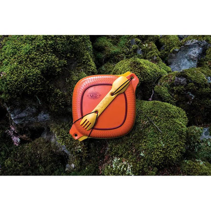 UCO Mess Kit Sunrise Outdoor Camp Set Dishwasher Safe Leak Proof Spork Included Now by UCO