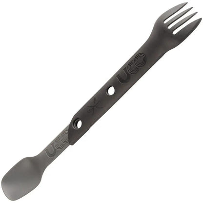 UCO Eco Switch Spork Durable 7 Inch Fork Spoon Knife Utensil Microwave Safe BPA Free For Campers And Outdoor Adventurers by UCO