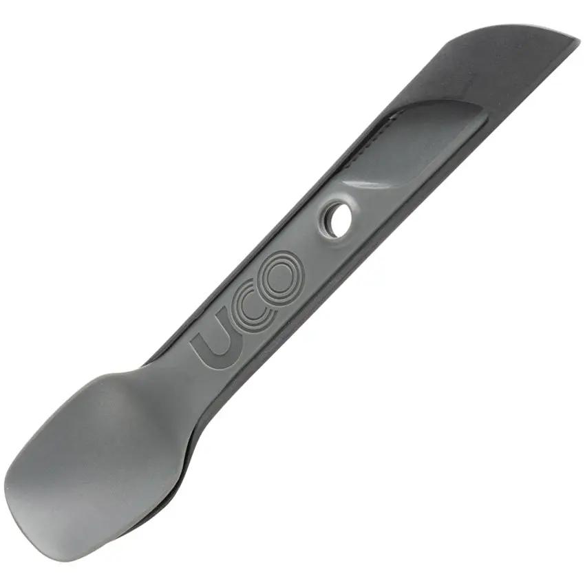 UCO Eco Switch Spork Durable 7 Inch Fork Spoon Knife Utensil Microwave Safe BPA Free For Campers And Outdoor Adventurers by UCO
