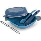 UCO Eco 5 Piece Mess Kit Ocean For Outdoor Adventurers Leakproof Locking Lid BPA Free Dishwasher Safe by UCO