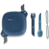 UCO Eco 5 Piece Mess Kit Ocean For Outdoor Adventurers Leakproof Locking Lid BPA Free Dishwasher Safe by UCO