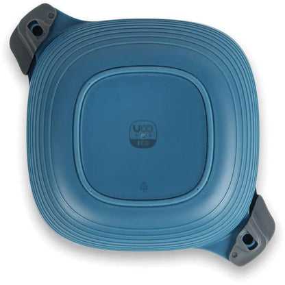 UCO Eco 5 Piece Mess Kit Ocean For Outdoor Adventurers Leakproof Locking Lid BPA Free Dishwasher Safe by UCO