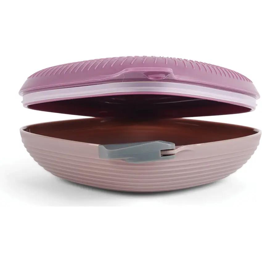 UCO Eco 5 Piece Mess Kit Plum With Leak Proof Locking Lid BPA Free Dishwasher Safe For Campers Outdoor Enthusiasts by UCO