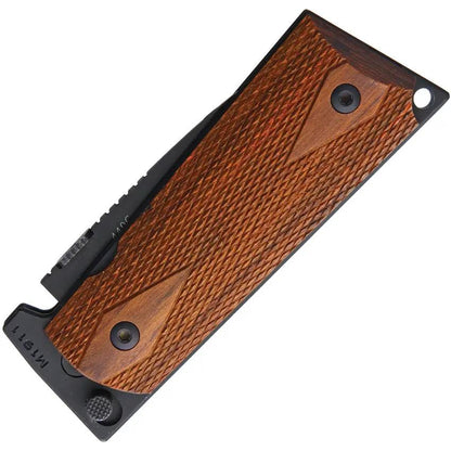 Ultimate Equipment M1911 Hammerhead Lock SKW-440C - Customizable 1911 Grip Knife With Drop Point Blade by Ultimate Equipment