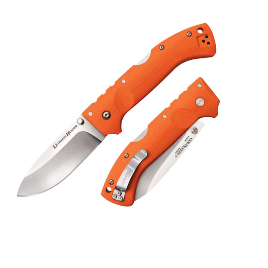 Cold Steel Ultimate Hunter 30URY S35VN Orange Pocket Knife