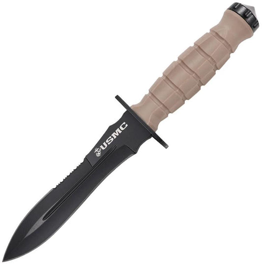 USMC Fixed Blade Tan M-FIX3002TN by USMC